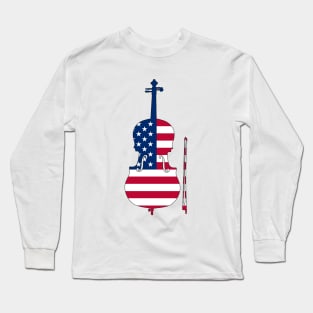 American Violin Long Sleeve T-Shirt